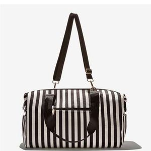 Alice + Olivia Duffle Bag in Positano Stripe